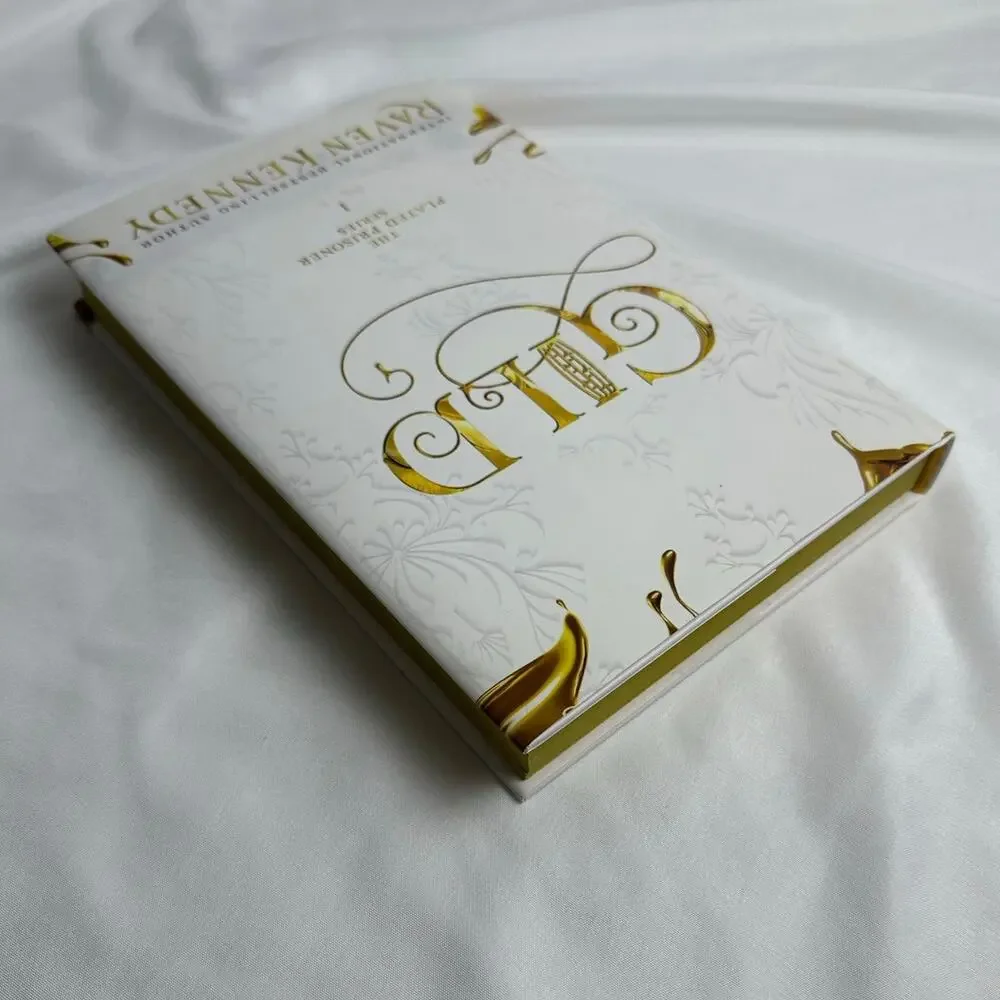 Gild Raven Kennedy Deluxe Signed Sprayed Edges Hardcover Plated Prisoner SE
